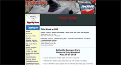 Desktop Screenshot of eddyvilleraceway.com